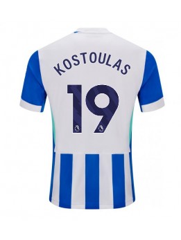 Brighton Charalampos Kostoulas #19 Replika Hemmakläder 2025-26 Kortärmad
